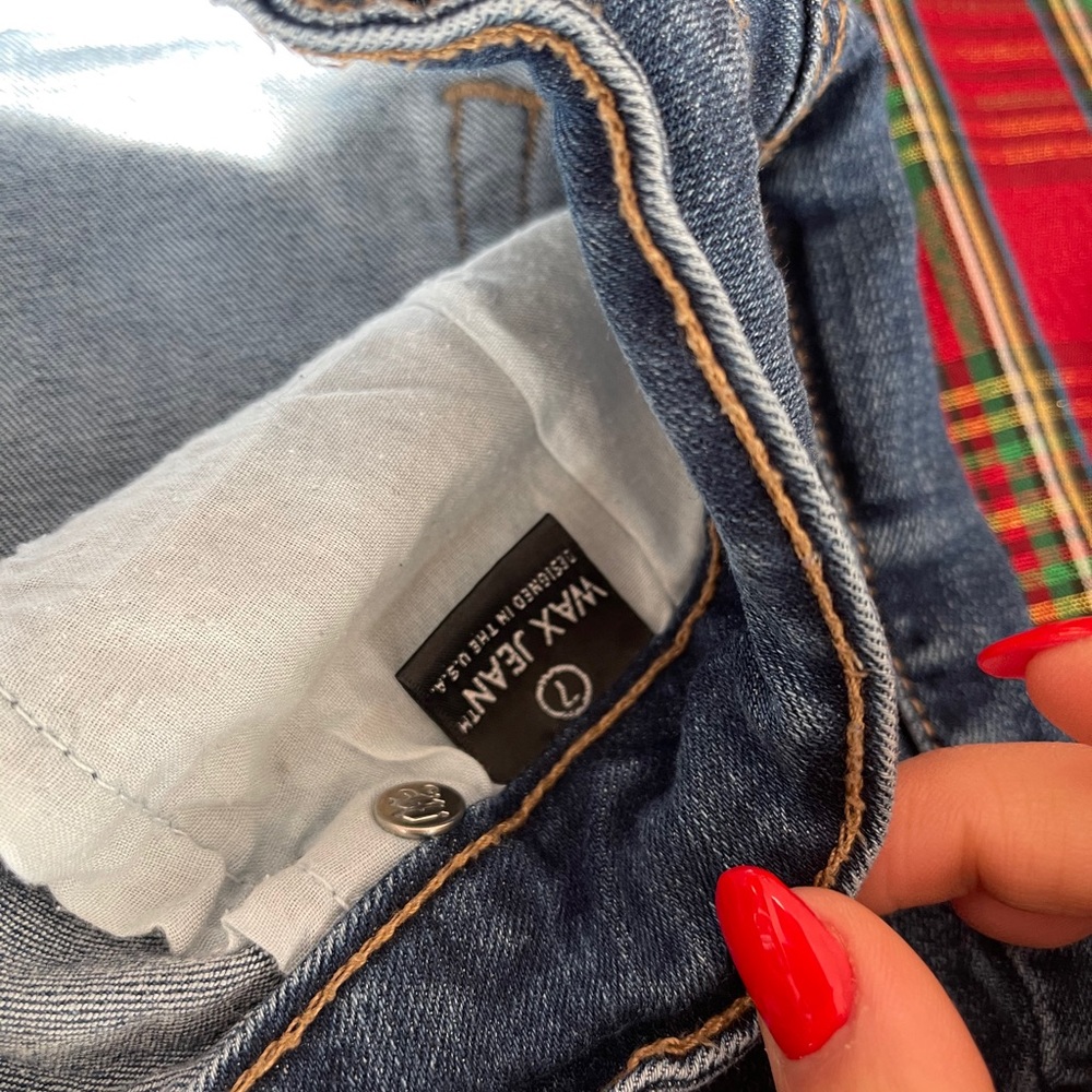 Juniors Ripped Jeans- Size 7 - Picture 4 of 10